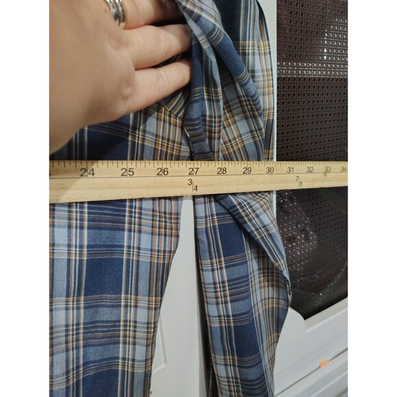 Ely Cattleman Men's Pearl Snap Western Shirt Size XLarge Tall Long Sleeve - Picture 6 of 7